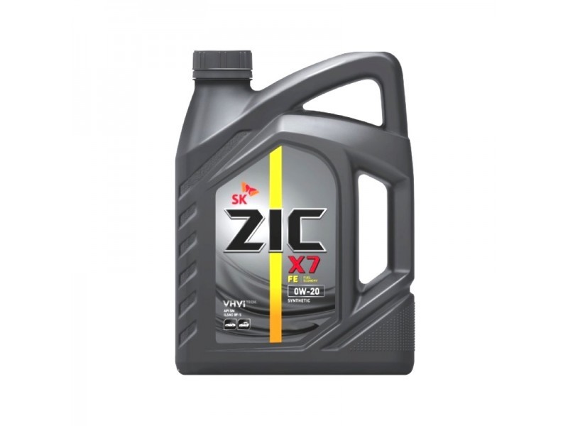 ZIC 162617 X7 FE 0W20 4L масло моторное! API SN, ILSAC GF-5