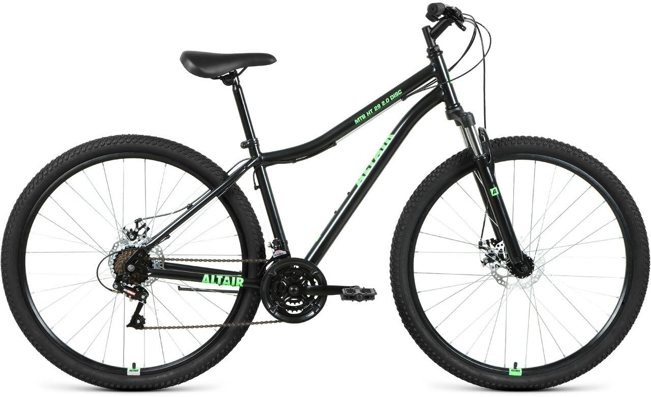 Velosiped Mtb Ht 29 2 0 Disc 29 21 Sk Rost 17 2020 2021 Chernyj Yarko Zelenyj Rbkt1mn9q002 Kupit V Avto1 Avtozapchasti