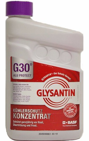 Basf glysantin g30. BASF Glysantin g30 (VW code g12 / g12 Plus).. Antifreeze Glysantin g30. BASF Glysantin g30 Concentrate (g12 / g12+).