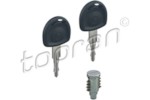 TOPRAN 200 022 == 0133414 OPEL Astra F замок двери+ключ