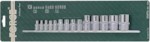 Force 4158 1/4"&3/8"&1/2" Набор головок Е-профиль 15пр