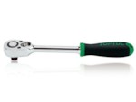 TOPTUL CJRM1626 1/2" Трещотка метал. ручка 262мм 72 зуба