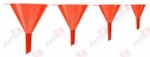 VOREL 83005 Набор воронок пластиковых. 4 шт (диаметр): 52. 76, 100, 120 мм