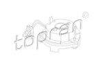 TOPRAN 202 014 == 1212126 OPEL Vectra A 1.6i 88-95 Датчик Холла
