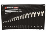 WURTH 575430141 Набор комбинированных ключей, RED LINE, SW 6-22, 17 шт