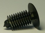 WRT 90547N Крепеж нажимной "ель" ножка D11mm шляпка D18mm L24mm черная