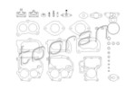TOPRAN 100 851 == 049198571S AUDI VW РемкомплКарбюр