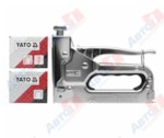 YATO YT-7000_Степлер механический, для П-образных - 6-14х10.6х1.2 мм, U-образных скоб - 10-12х6.2х1.2 мм