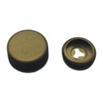 WRT 93896U Заглушка на шляпку самореза D4.5 черная пластик