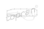 TOPRAN 205 595 == 0652098 OPEL Astra F 1.6-2.0 поддон