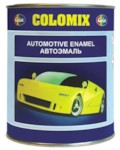 COLOMIX Автоэмаль алкидная 1К 601 черная 0,8кг банка