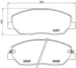 BREMBO P30036