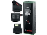 BOSCH 0.603.672.701 ZAMO III Set + 3 насадки. Лазерный дальномер многофункциональный (колесо, рулетка, нивелир) точность +/- 3 мм, до 20 метров адаптеры: измерительное колесо, измерительная рулетка, н