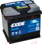 EXIDE Excell EB500 50Ah 450A (R+) (207x175x190)