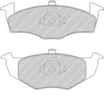 FERODO FDB1288 21866 VW Golf3 95- F