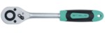STELS 14025 1/4" Ключ-трещотка, 72 зуба, с быстрым сбросом, CrV
