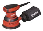 MAKITA M9204 Эксцентриковая шлифовальная машина, 240Вт,ф125мм,12000об\м, ампл-2.8мм, 1.2кг, кор, п\сбо