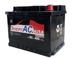 ЭНЕРГАСИЛА Стандарт 6СТ- 60Ah 480A (R+) (242x175x190)