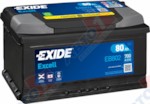 EXIDE Excell EB802 80Ah 700A (R+) (315x175x175)
