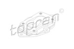 TOPRAN 100 962 == 050129761E AUDI 80 1.8S фланец карбюратора