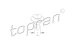 TOPRAN 103 545 == 357853585A VW T4 клипса молдинга (Крат.уп.= 5)