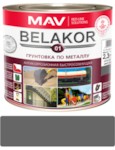MAV BELAKOR 01 Грунтовка по металлу антикоррозионная серая 2,4л (2,3кг) быстросохнущая