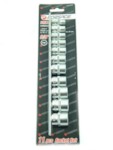 Forsage 3111-9 3/8" Набор головок 11пр. 12гр