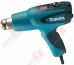 MAKITA Термовоздуходувка HG 651 CK в чем. + набор сопл (2000 Вт, 10 скор., 80-650 °С, плавн. рег., с доп. ЖКИ дисплей)