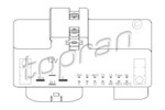 TOPRAN 110 825 =HP= 1J0919506K VW Golf4 блок упр вент рад
