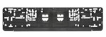 WURTH 8261 Табличка под номерной знак , черн, 520мм