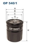 FILTRON OP540/1 (W716/1 / OC 976) CITROEN PEUGEOT 96