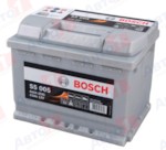 BOSCH S5 63Ah 610A евр 563400061 (242x175x190)
