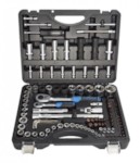 Forsage F-41082-5 PREMIUM 1/4"&1/2" Набор инструментов 108+6пр. (6гр.)