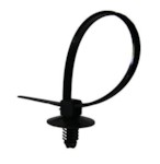 WRT 92863X Хомут стяжной с клипсой пластиковый 7x140mm