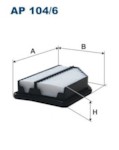 FILTRON AP104/6 (C20003 / LX2618) HONDA Civic VII 1.4i