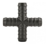 WRT 95366Y Фитинг соединения шлангов X-образный D=16-16-16-16mm пластик