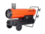 ECOTERM Нагреватель воздуха диз. DHI-30W непрям., 30 кВт, 2 колеса (Мощность 30кВт, Производительность 760 м3/ч, Термостат)