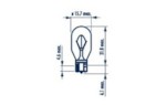 NARVA 17631 W16W 12V 16W W2.1X9.5d без цоколя