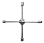 ROCK FORCE RF-681B400 Ключ балонный крестовой 17-19-21-22мм с 1/2" адаптером