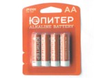 ЮПИТЕР JP2101 Батарейка AA LR6 1,5V alkaline 4шт
