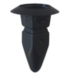 WRT 91489V Пластиковый держатель L=21.5mm, D=14.9mm (шляпка), D=7.4mm (втулка)