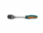 PARTNER PA-80445 1/4" Трещотка с прорезиненной ручкой (45зуба)