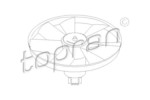 TOPRAN 103 135 =HP= 1H0959455 A/VW вентилятор 60/100W Ø305