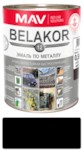 MAV BELAKOR 12 Эмаль по металлу атмосферостойкая RAL 9004 черная 1л (0,9кг) п/гл быстросохнущая