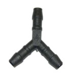 WRT 92712Y Фитинг соединения шлангов Y-образный D=4-4-4mm пластик