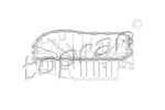 TOPRAN 700 685 =HP= 8200728381 RENAULT Laguna 1.8/2.0/1.9D ПодМасл
