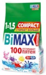 BIMax 4604049012824 Средство моющее синтетическое порошкообразное универсальное 100 пятен automat 3000г