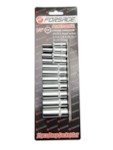 Forsage 21115-5 1/4" Набор головок глубоких 11пр. (4-14мм)