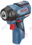 BOSCH Аккум. ударный гайковерт GDS 12V-115 в кор. (12.0 В, БЕЗ АККУМУЛЯТОРА, посадочн. квадрат 3/8 ", 115 Нм, вес 0.9 кг)