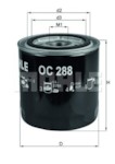 KNECHT OC 288 FORD Mondeo 2.5 24V